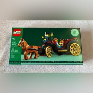 LEGO Wintertime Carriage Ride - Black, Gold & Brown